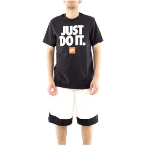 Nike DZ2989-010 Sort Bomuld T-shirt - T-shirt Nike DZ2989-010 Sort Bomuld T-shirt - T-shirt