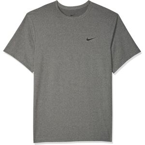Nike Dri-FIT UV Hyverse Mens Short Sleeve Fitness Top - Obsidian - S Nike Dri-FIT UV Hyverse Mens Short Sleeve Fitness Top - Obsidian - S