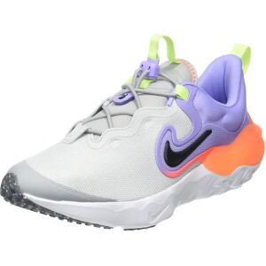 Nike Run Flow Big Kids Unisex Shoes - Grey/Black/Purple - 5.5 Nike Run Flow Big Kids Unisex Shoes - Grey/Black/Purple - 5.5