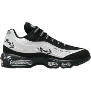 Nike Air Max 95 Blanc/Noir - Baskets - Publicité Nike Air Max 95 Blanc/Noir - Baskets - Publicité