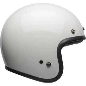 Bell Custom 500 Bianco Vintage Helmet - Classic Jet Style Bell Custom 500 Bianco Vintage Helmet - Classic Jet Style