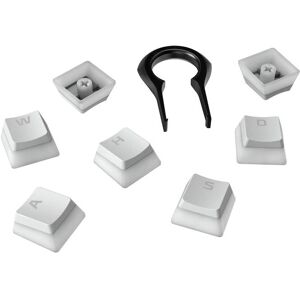 HyperX Pudding Keycaps - Ensemble complet de touches - PBT - Blanc - Disposition US - 104 HyperX Pudding Keycaps - Ensemble complet de touches - PBT - Blanc - Disposition US - 104