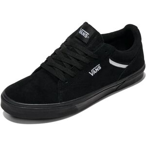 Vans Seldan Suede Black Trainers - Low Rise Skate Shoes - Men Vans Seldan Suede Black Trainers - Low Rise Skate Shoes - Men