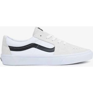 Vans Sk8-Low Blanc - Chaussures de Skate - Publicité Vans Sk8-Low Blanc - Chaussures de Skate - Publicité