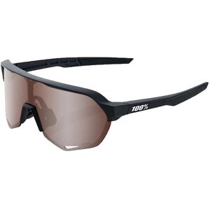 100% S2 - soft tact black / hiper crimson silver mirror lens 100% S2 - soft tact black / hiper crimson silver mirror lens