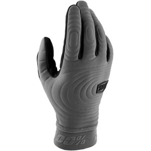 100% Brisker Xtreme Gloves Grey Size M - Gloves 100% Brisker Xtreme Gloves Grey Size M - Gloves