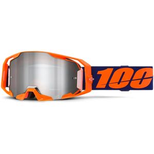 Gafas de Motocross 100% Naranja Neón Resistentes a Impactos - Gafas de motocross Gafas de Motocross 100% Naranja Neón Resistentes a Impactos - Gafas de motocross