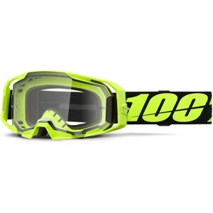 Máscara Cross 100% Armatic Amarillo Neón - Máscara de Motocross Máscara Cross 100% Armatic Amarillo Neón - Máscara de Motocross