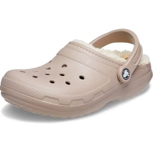 Crocs Classic Fuzz Lined Clog - Mushroom/Bone Crocs Classic Fuzz Lined Clog - Mushroom/Bone
