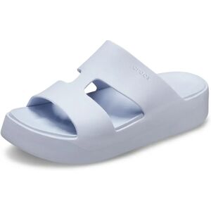Sandales Crocs Getaway Platform H-strap blanches - Publicité Sandales Crocs Getaway Platform H-strap blanches - Publicité