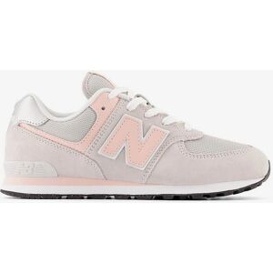 New Balance Kids' Grey Leather Sneakers - Casual Sport Shoes for Children New Balance Kids' Grey Leather Sneakers - Casual Sport Shoes for Children