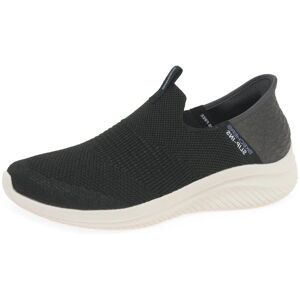 Skechers Flex 3 Smooth Step Black/White Trainers - Sneakers Skechers Flex 3 Smooth Step Black/White Trainers - Sneakers