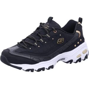 Skechers D'Lites Noirs Or Chaussures Décontractées - Baskets - Publicité Skechers D'Lites Noirs Or Chaussures Décontractées - Baskets - Publicité
