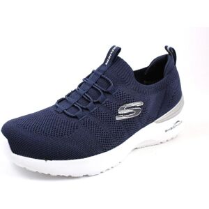Skechers Women's Skech-AIR Dynamight - Navy/Silver Sneaker Skechers Women's Skech-AIR Dynamight - Navy/Silver Sneaker