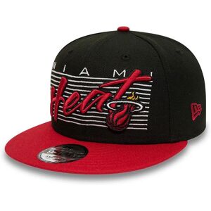 New Era 9Fifty NBA Heat Cap - Black-Red - S/M - Cap New Era 9Fifty NBA Heat Cap - Black-Red - S/M - Cap