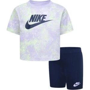 Nike Unisex träningsdräkter - Bomullsjersy - Blå - 98-104CM - Sportiga & avslappnade Nike Unisex träningsdräkter - Bomullsjersy - Blå - 98-104CM - Sportiga & avslappnade