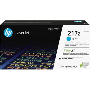 Toner Cyan HP 217Z - Grande Capacité, 24 000 pages - Publicité Toner Cyan HP 217Z - Grande Capacité, 24 000 pages - Publicité