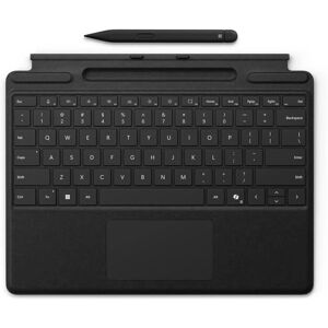 Microsoft Surface Pro Keyboard with Slim Pen - Black - Keyboard Cover Microsoft Surface Pro Keyboard with Slim Pen - Black - Keyboard Cover