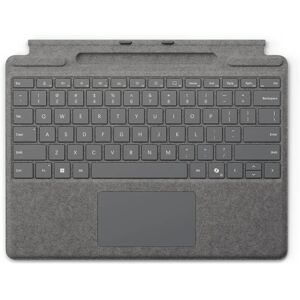 Funda de Teclado Microsoft Surface Pro - Platino con almacenamiento de lápiz Funda de Teclado Microsoft Surface Pro - Platino con almacenamiento de lápiz