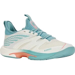 K Swiss Speedtrack Allcourt Schoenen - Tennis - Blauw/Wit K Swiss Speedtrack Allcourt Schoenen - Tennis - Blauw/Wit