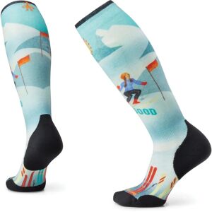 Smartwool Women's Snow Bunny Print Ski Socks - Performance Fit Smartwool Women's Snow Bunny Print Ski Socks - Performance Fit