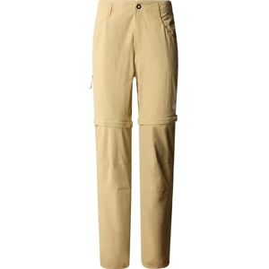 The North Face Womens Exploration Conv Reg Straight Pant - Khaki Stone - Pants The North Face Womens Exploration Conv Reg Straight Pant - Khaki Stone - Pants