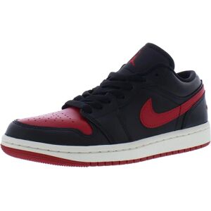 Nike Jordan Black & Red Air Jordan 1 Low Sneakers - Black/Gym Red-Sail - Size: US 8 - female Nike Jordan Black & Red Air Jordan 1 Low Sneakers - Black/Gym Red-Sail - Size: US 8 - female