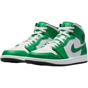 Air Jordan 1 Mid Lucky Green - Basketball Sko Air Jordan 1 Mid Lucky Green - Basketball Sko