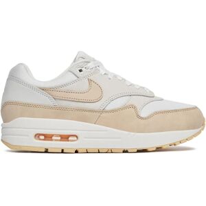 Nike Air Max 1 Hvid Beige - Sko Nike Air Max 1 Hvid Beige - Sko