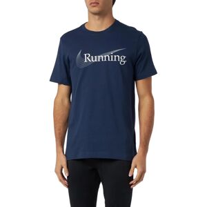 Nike Dri-FIT Men’s Running T-Shirt - Moisture-Wicking, Breathable, Sporty Nike Dri-FIT Men’s Running T-Shirt - Moisture-Wicking, Breathable, Sporty