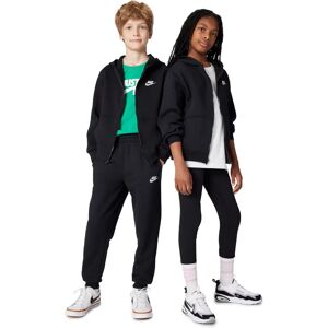 Nike Unisex Fleece Hoodie - Kinder - Schwarz-Weiß Nike Unisex Fleece Hoodie - Kinder - Schwarz-Weiß