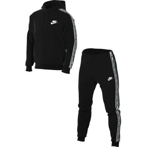 Nike Club Fleece L Tracksuit - Black/White Nike Club Fleece L Tracksuit - Black/White