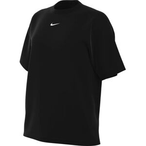 Nike Sportswear Essential Damen T-Shirt - Bio-Baumwolle - Schwarz S Nike Sportswear Essential Damen T-Shirt - Bio-Baumwolle - Schwarz S