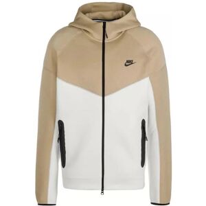 Nike FB7921-121 Vit/Khaki Hoodie med hel dragkedja Nike FB7921-121 Vit/Khaki Hoodie med hel dragkedja