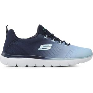 SKECHERS Damen Summits Bright Charmer Freizeitschuhe - Blau - 38½ SKECHERS Damen Summits Bright Charmer Freizeitschuhe - Blau - 38½