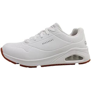 Skechers Women's Relaxed Fit Uno SR Safety Trainers - White - Safety Trainers Skechers Women's Relaxed Fit Uno SR Safety Trainers - White - Safety Trainers