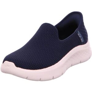 Skechers Navy Slip-In Trainers - Walk Flex - Womens Skechers Navy Slip-In Trainers - Walk Flex - Womens