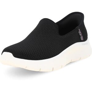 Skechers Women's Slip-On Sneakers Black/White - Shoes Skechers Women's Slip-On Sneakers Black/White - Shoes