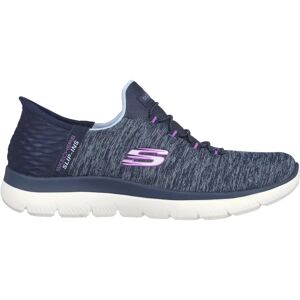 Skechers Summits Slip-Ins Blau Rosa Damen - Sneakers Skechers Summits Slip-Ins Blau Rosa Damen - Sneakers