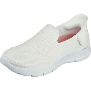 Skechers Damen Weiße Slip-On Sportschuhe - All Year - Modell 124963OFWT Skechers Damen Weiße Slip-On Sportschuhe - All Year - Modell 124963OFWT