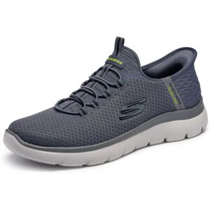 Skechers Summits High Range Charcoal Slip-Ins Trainers Skechers Summits High Range Charcoal Slip-Ins Trainers