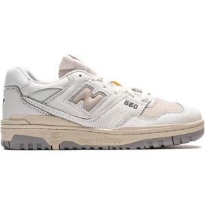 Tenis New Balance 550 Albi - Alb / Timberwolf - Mărime: US 6 Femei / US 4.5 Bărbați - Pantofi sport Tenis New Balance 550 Albi - Alb / Timberwolf - Mărime: US 6 Femei / US 4.5 Bărbați - Pantofi sport