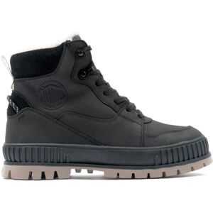 PALLADIUM PallaShock Warm WP Waterproof - Botine de iarnă pentru bărbați din piele neagră - Ghete de iarnă PALLADIUM PallaShock Warm WP Waterproof - Botine de iarnă pentru bărbați din piele neagră - Ghete de iarnă
