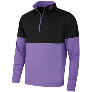 Footjoy Herren Colour Block Midlayer Wicking Stretch Golf Pullover - Golf Pullover Footjoy Herren Colour Block Midlayer Wicking Stretch Golf Pullover - Golf Pullover