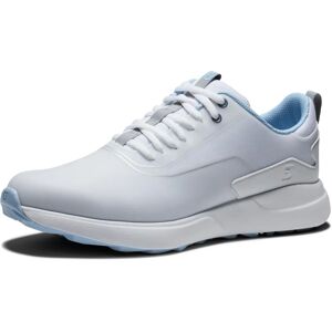 FootJoy Performa Womens Golf Shoes - White/Blue - Waterproof, Supportive, Versatile Traction - Golf Shoes FootJoy Performa Womens Golf Shoes - White/Blue - Waterproof, Supportive, Versatile Traction - Golf Shoes