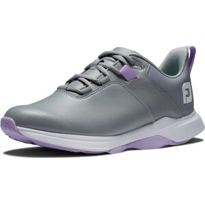 Chaussures de golf FootJoy ProLite - Gris/violet - Publicité Chaussures de golf FootJoy ProLite - Gris/violet - Publicité