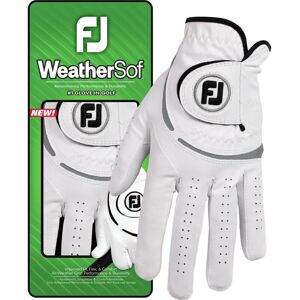 FootJoy WeatherSof Herren Handschuh - White/Gray - Golf Glove FootJoy WeatherSof Herren Handschuh - White/Gray - Golf Glove