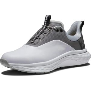 FootJoy Quantum Men’s Golf Shoes - White/Gray - Waterproof - Golf Shoes FootJoy Quantum Men’s Golf Shoes - White/Gray - Waterproof - Golf Shoes