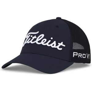 Titleist Tour Performance Mesh Cap - Navy/White - Lightweight, UV Protection Titleist Tour Performance Mesh Cap - Navy/White - Lightweight, UV Protection