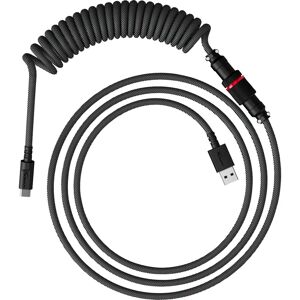 HyperX USB-C Spiral-Kabel - Langlebig, Mehrfarbig, Schreibtisch-Organizer HyperX USB-C Spiral-Kabel - Langlebig, Mehrfarbig, Schreibtisch-Organizer
